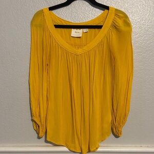 Maeve Women’s Golden Yellow Blouse